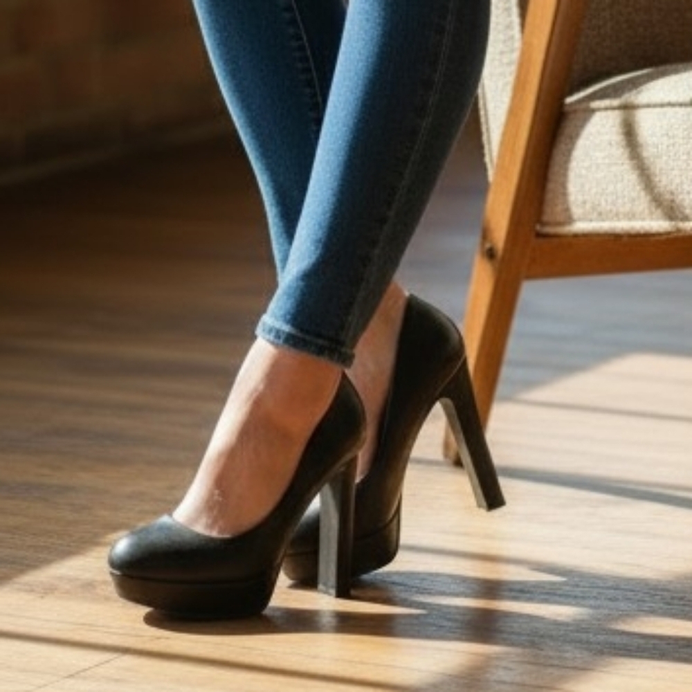 SHOE CANDY Brita Platform Pump